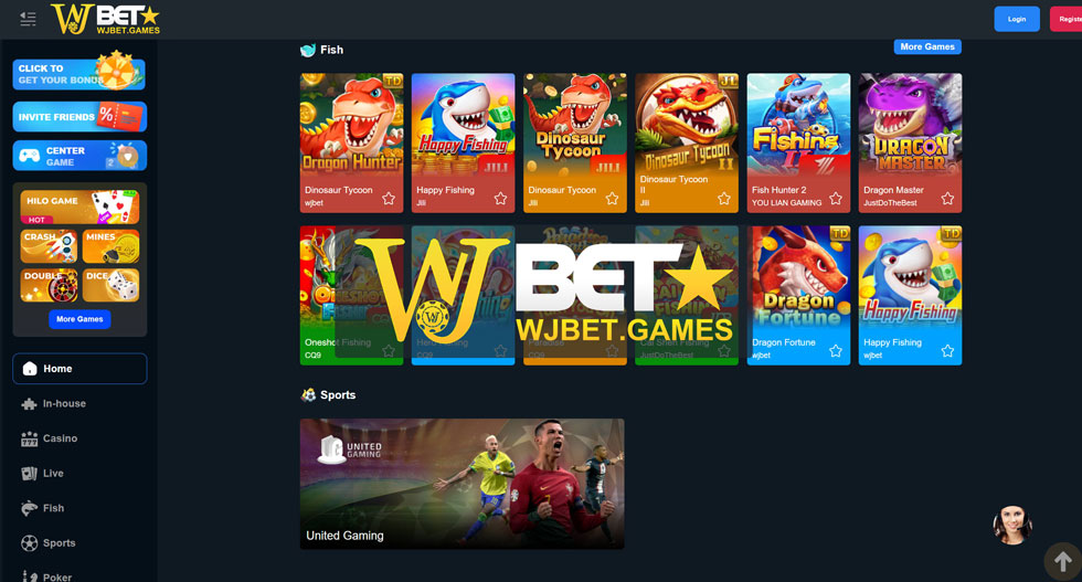 Experiência do Usuário no Wjbet Casino